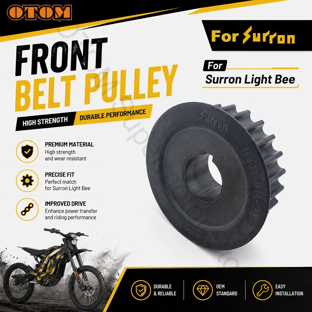 Motorcycle Gearbox - Pulley Penggerak Roda Depan untuk Sepeda