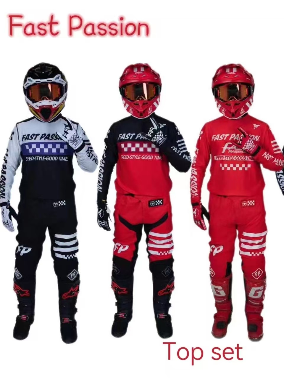 Motorcycle Gear Sleeve - 2025 fastpassion untuk fox Perlengkapan Motocross