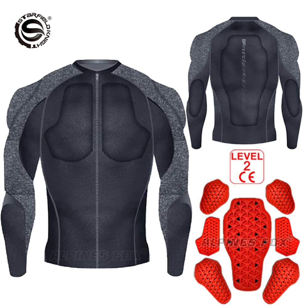 Motorcycle Gear Fox - Jaket Pelindung Lembut Sepeda Motor Pria