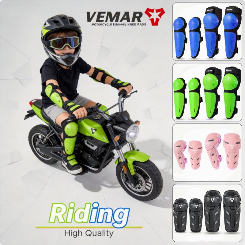 Motorcycle Gear Youth - Set Pelindung Lutut dan Siku VEMAR