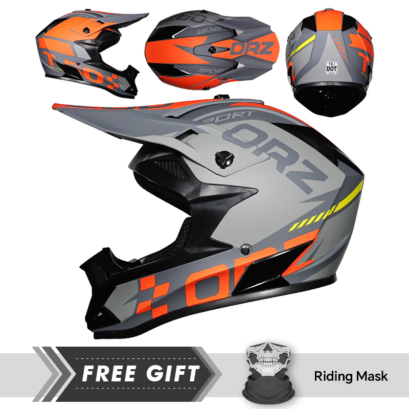 Motorcycle Gear Store - Helm Off Road pelindung wajah, helm