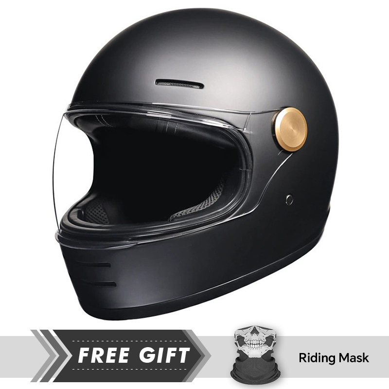 Motorcycle Gear Store - Helm Sepeda Motor Full Face Vintage