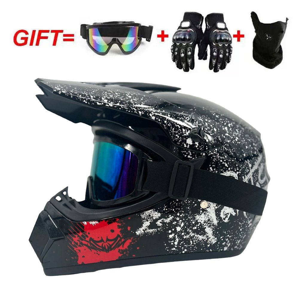 Motorcycle Gear Youth - Perlengkapan Motor Trail: Helm Motor Off-Road