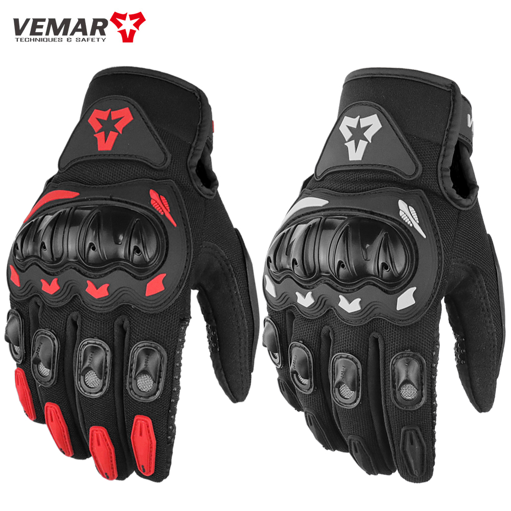 Motorcycle Gear Fox - Sarung tangan motor musim panas, sarung