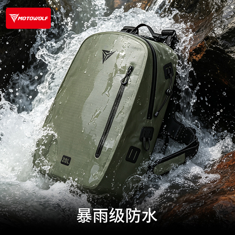 Tas Ransel Motor Anti Air Gros - Motorcycle Gear Wholesale ulasan dan harga