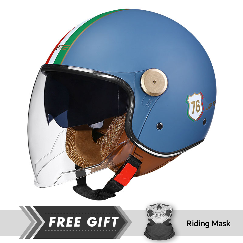 DOT ECE Disetujui Retro 3/4 Wa - Motorcycle Gear Store ulasan dan harga
