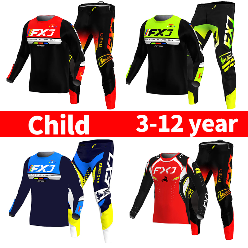 Setelan Motocross Anak Jersey  - Motorcycle Gear Youth ulasan dan harga