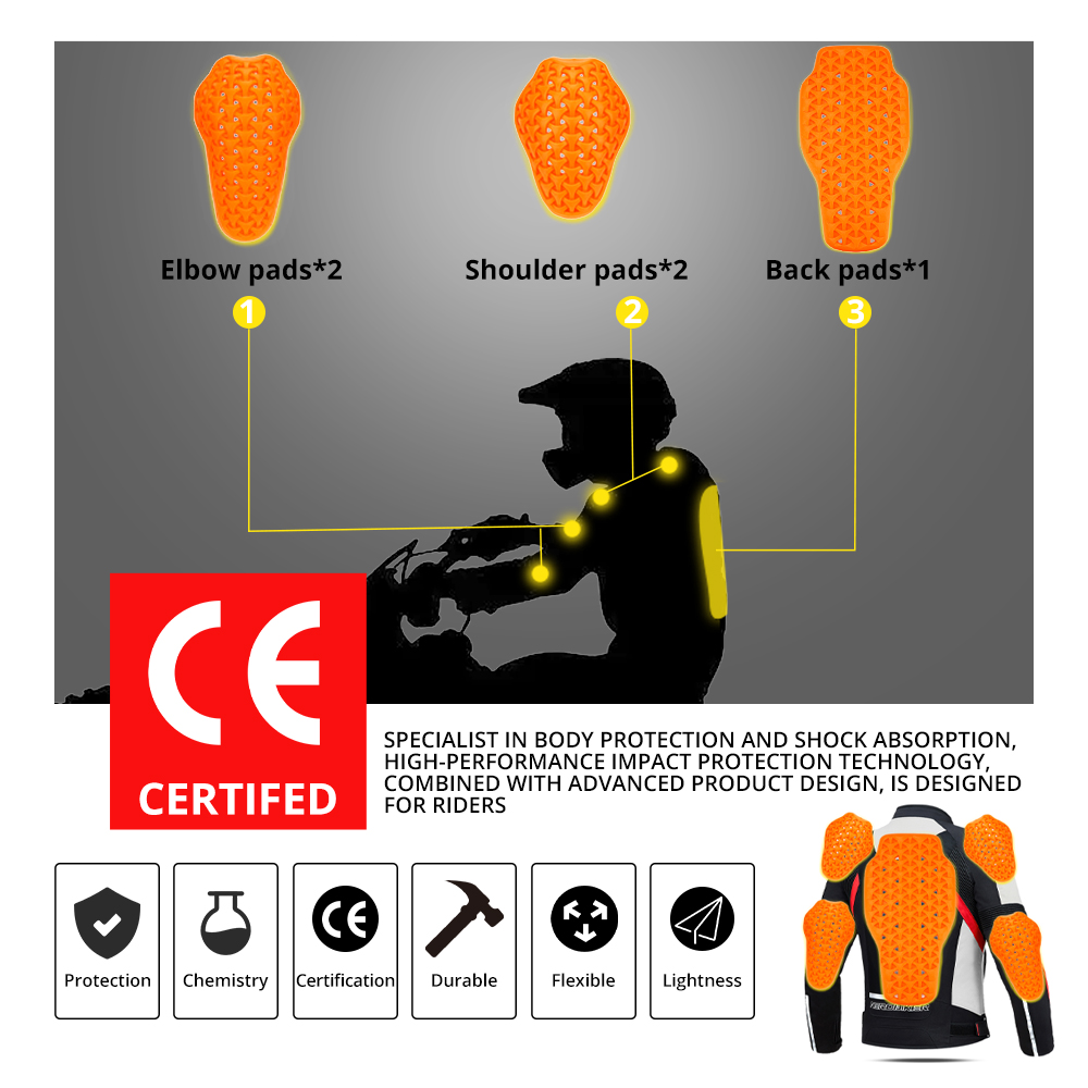 Perlengkapan Pelindung Sepeda  - Motorcycle Gear Jacket Women ulasan dan harga