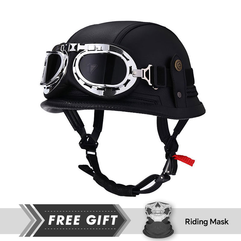 Helm Klasik setengah wajah, ve - Motorcycle Gear Store ulasan dan harga