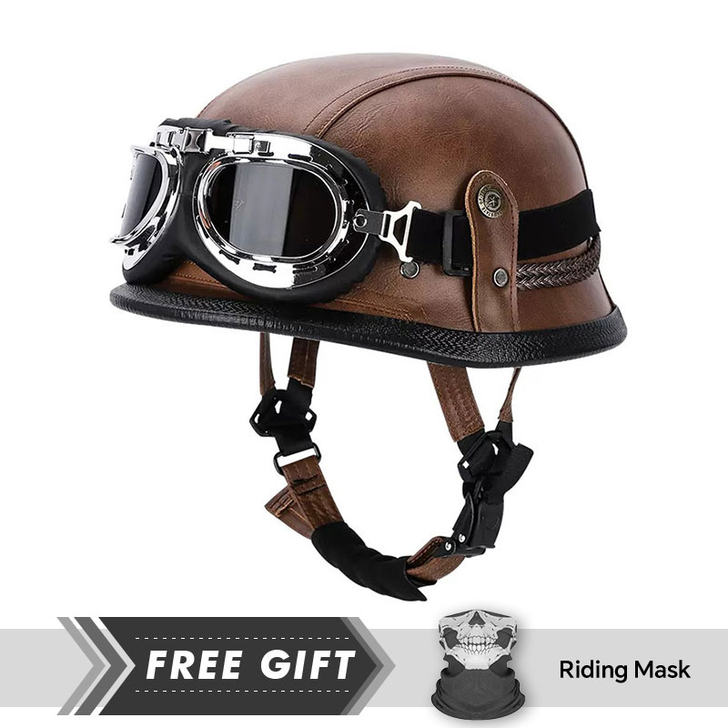 Helm Klasik setengah wajah, ve - Motorcycle Gear Store ulasan dan harga