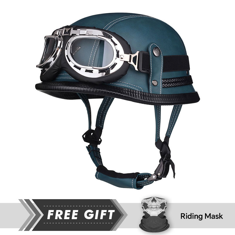 Helm Klasik setengah wajah, ve - Motorcycle Gear Store ulasan dan harga