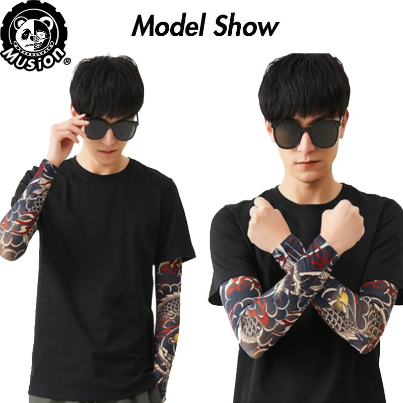 Musion Set lengan tato uniseks - Motorcycle Gear Sleeve ulasan dan harga