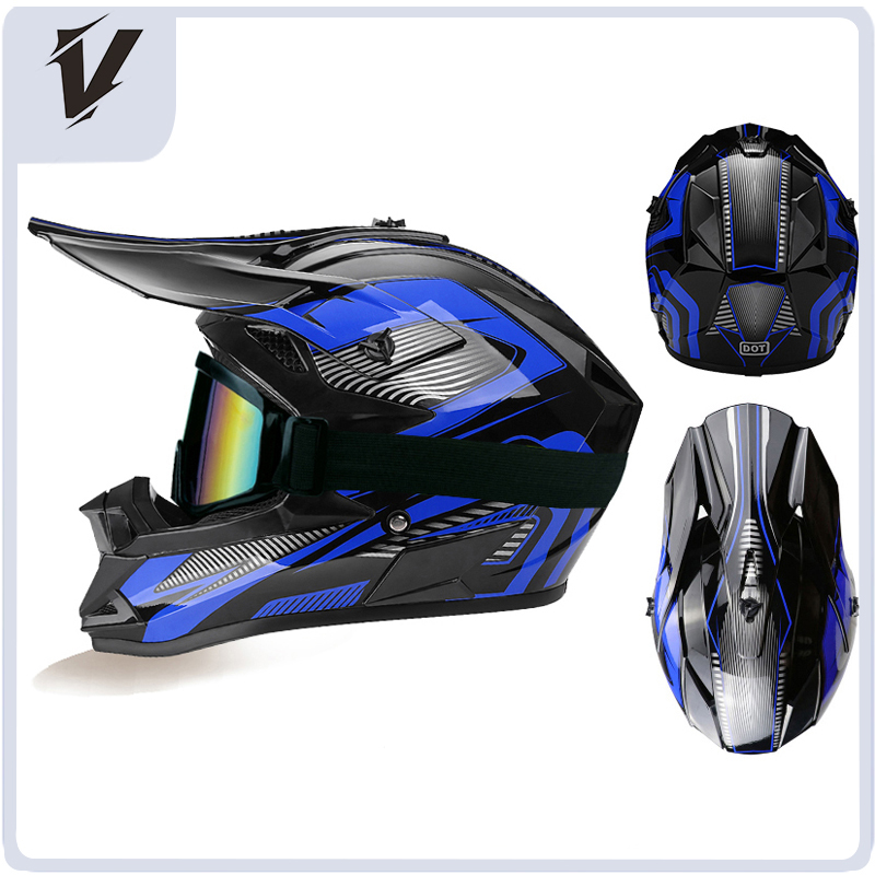 Helm Sepeda Motor Off-Road VGV - Motorcycle Gear Youth ulasan dan harga