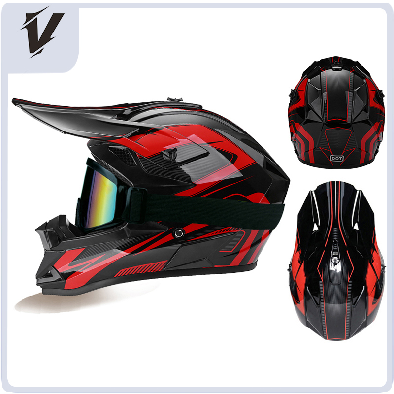 Helm Sepeda Motor Off-Road VGV - Motorcycle Gear Youth ulasan dan harga