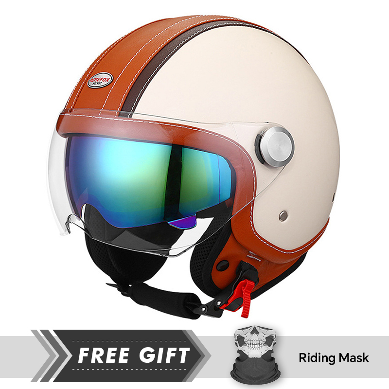 Helm Sepeda Motor Wajah Terbuk - Motorcycle Gear Store ulasan dan harga