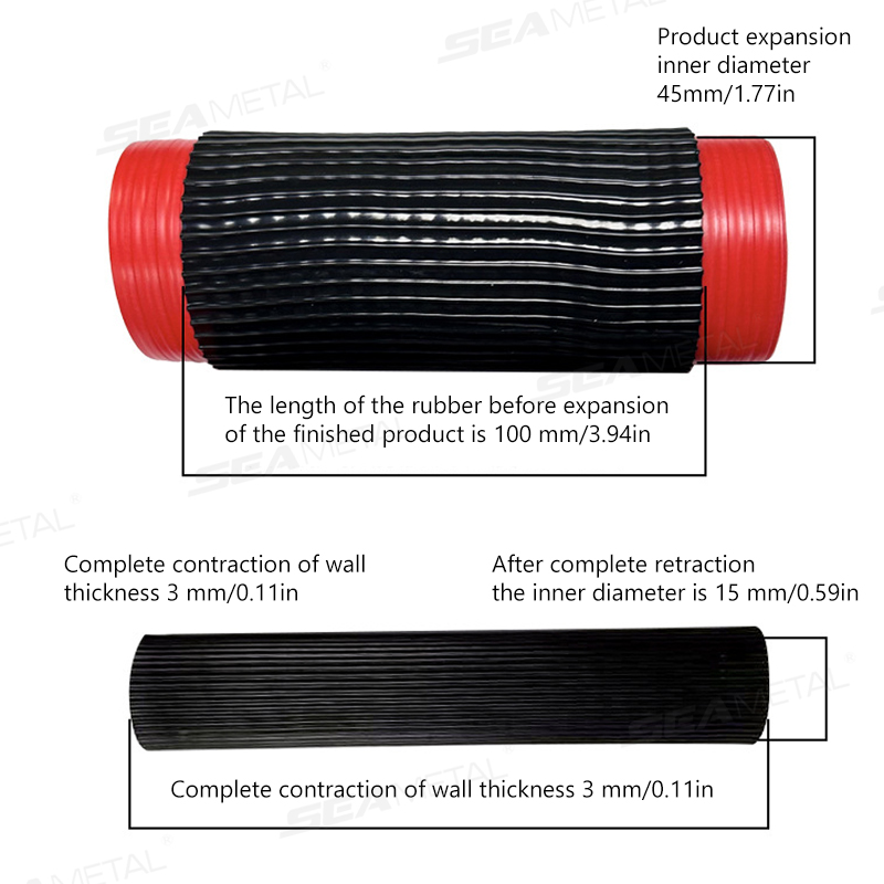 SEAMETAL Penutup Stang Sepeda  - Motorcycle Gear Sleeve ulasan dan harga