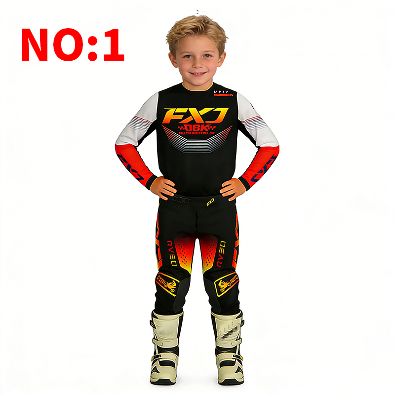 Pakaian anak motocross, jersey - Motorcycle Gear Youth ulasan dan harga