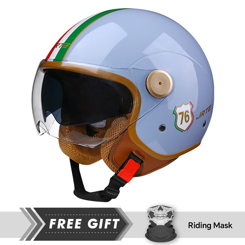 DOT 3/4 Helm Sepeda Motor Waja - Motorcycle Gear Store ulasan dan harga