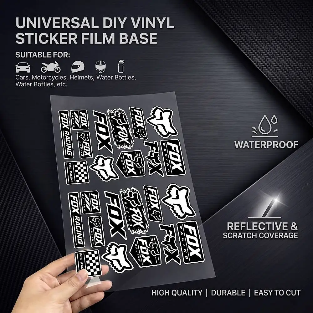 Stiker Reflektif Tahan Air Vis - Motorcycle Gear Fox ulasan dan harga