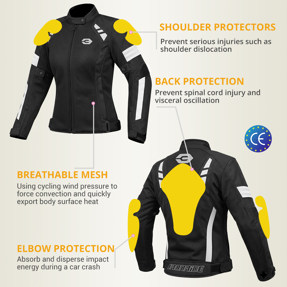 Jaket Motor Wanita, Jaket Berk - Motorcycle Gear Jacket Women ulasan dan harga