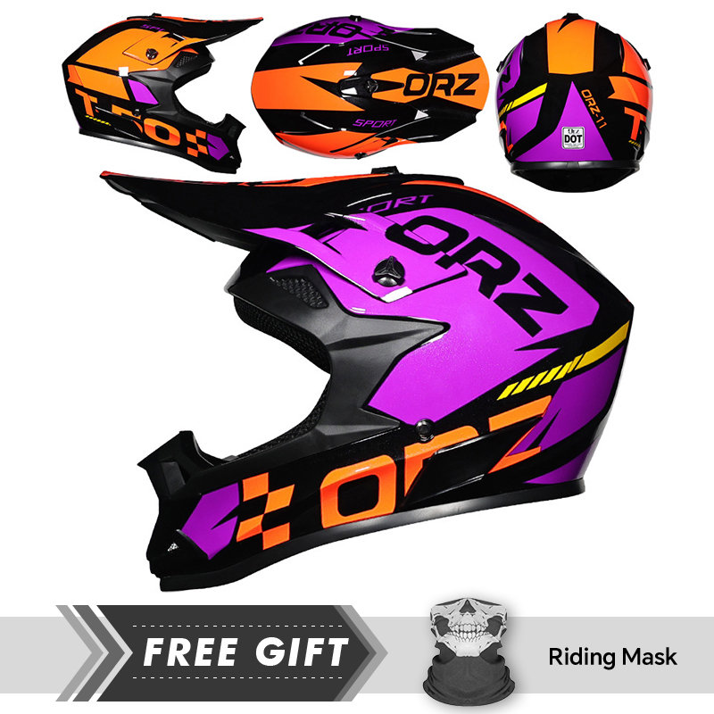 Helm Off Road pelindung wajah, - Motorcycle Gear Store ulasan dan harga