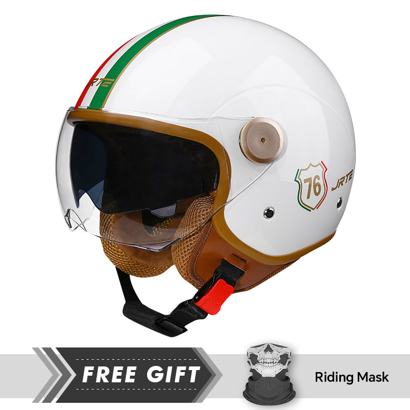 Helm Sepeda Motor Retro TT & C - Motorcycle Gear Store ulasan dan harga