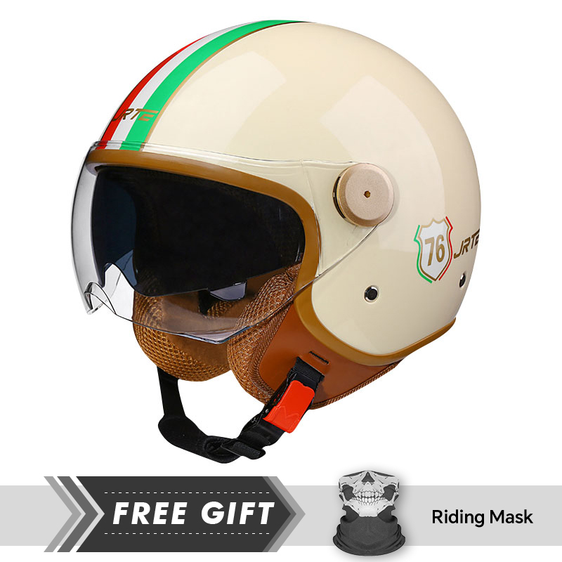 Helm Sepeda Motor Wajah Terbuk - Motorcycle Gear Store ulasan dan harga