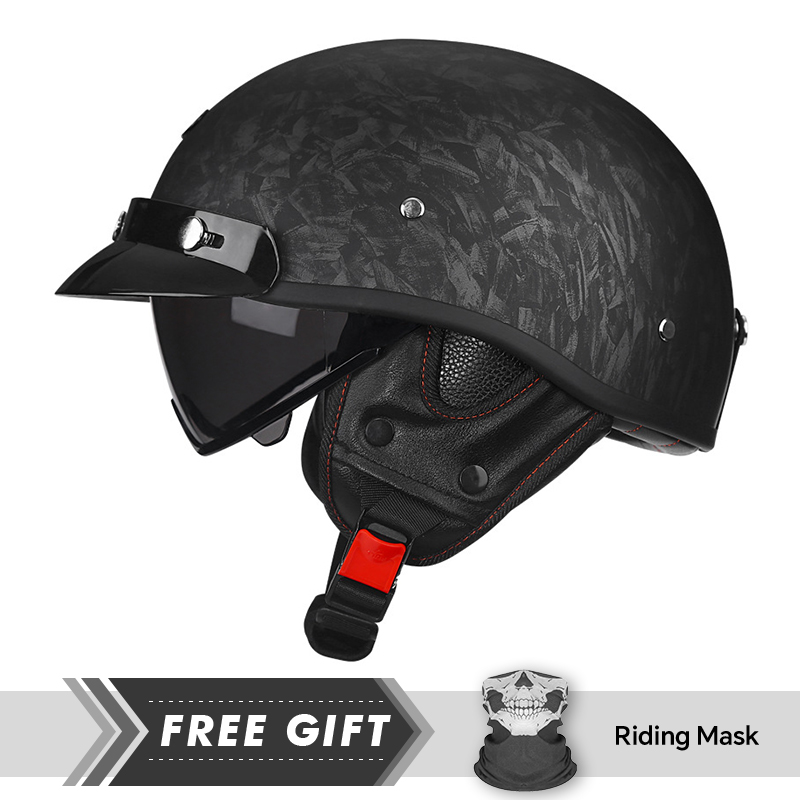 Helm Setengah Sepeda Motor DOT - Motorcycle Gear Store ulasan dan harga