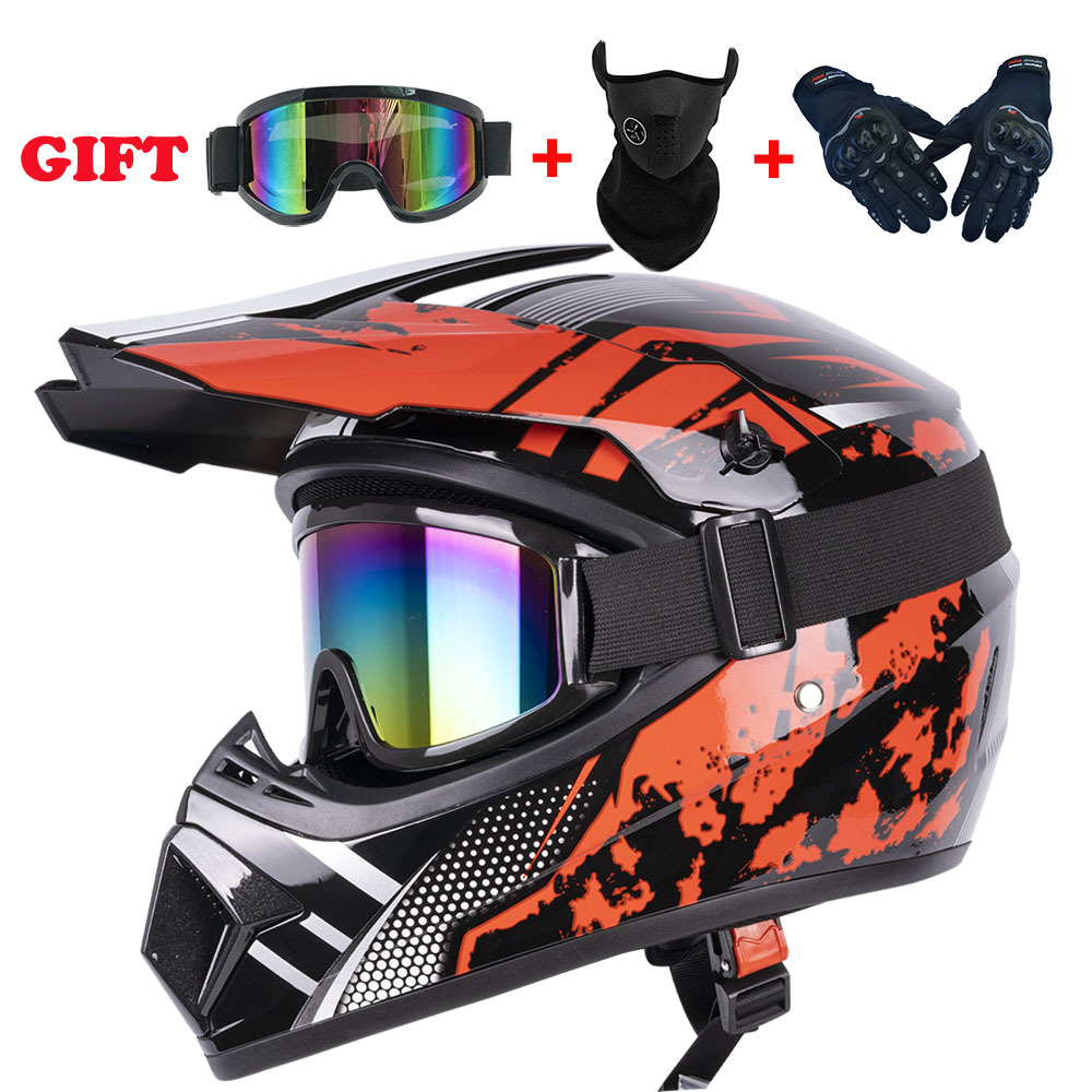 Perlengkapan Motor Trail: Helm - Motorcycle Gear Youth ulasan dan harga