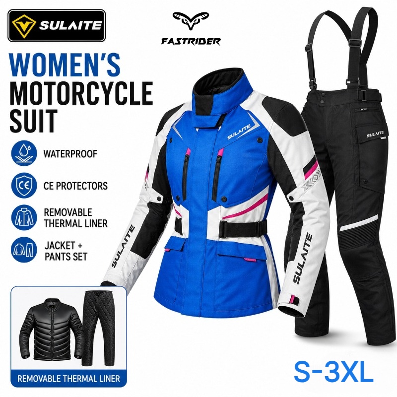 Setelan Berkendara Sepeda Moto - Motorcycle Gear Jacket Women ulasan dan harga