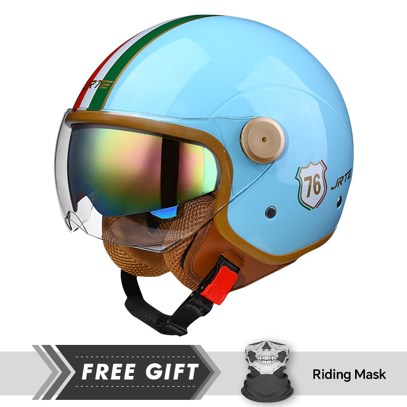 Helm Sepeda Motor Lensa Ganda  - Motorcycle Gear Store ulasan dan harga