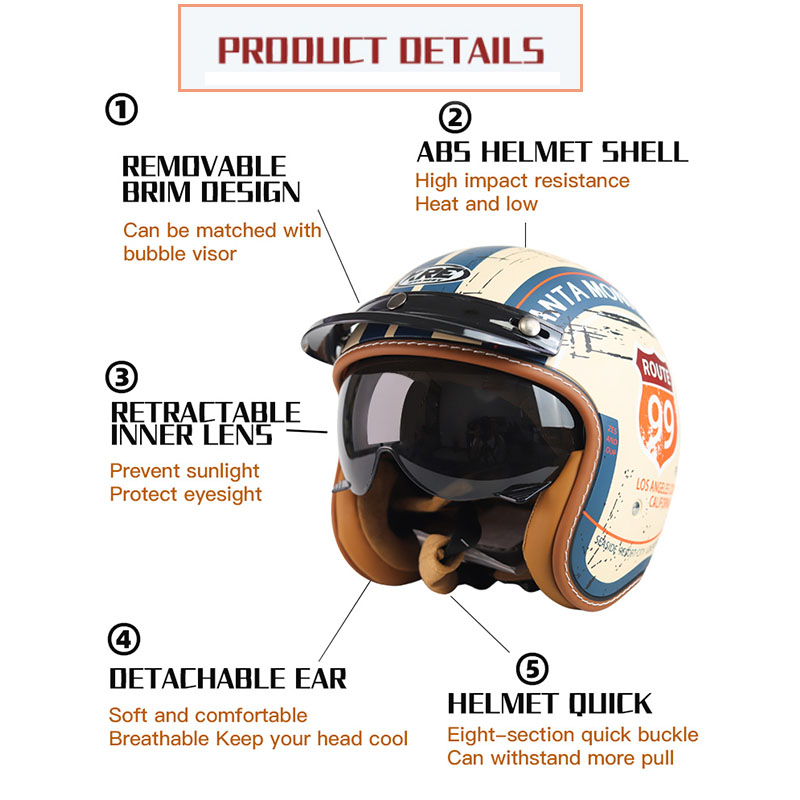 SOMAN Helm Sepeda Motor Wajah  - Motorcycle Gear Store ulasan dan harga